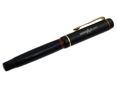 VINTAGE MONTBLANC 14K NIB TIGER EYE FOUNTAIN PEN