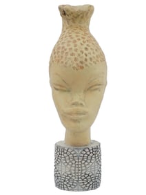 ELIZABETH CATLETT MANNER CERAMIC SCULPTURE SIGNED