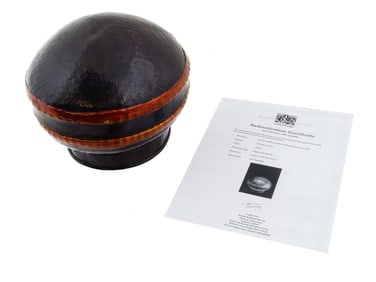 VINTAGE BUDDHIST TRADITIONAL LIDDED VESSEL HSUN OK