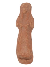 ANCIENT EGYPTIAN TERRACOTTA USHABTI BURIAL SCULPTURE
