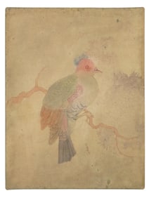 ABANINDRANATH TAGORE INDIAN MIXED MEDIA PAINTING