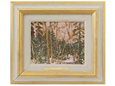 CANADIAN LANDSCAPE OIL PAINTING SIGNED J.E.H. MACDONALD