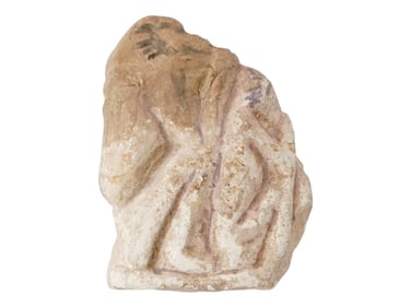 ANCIENT EGYPTIAN LIMESTONE SCULPTURE OF GOD THOT