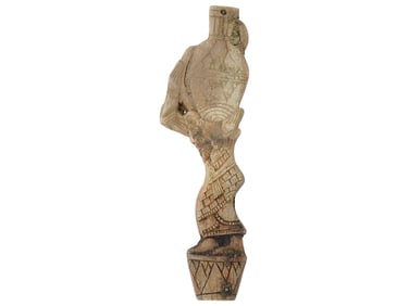 ANCIENT EGYPTIAN CARVED STONE INLAY CA 663 TO 525 BC