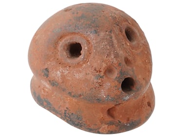 ANCIENT MESOPOTAMIAN STAMP SEAL IN THE FORM OF A HEAD