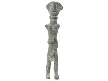 ANCIENT MESOPOTAMIAN BRONZE FIGURE WITH PHALLUS