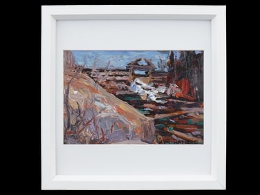 HERBERT SIDNEY PALMER CANADIAN LANDSCAPE OIL PAINTING