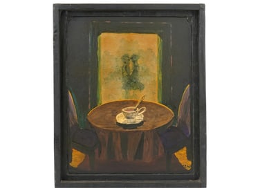 ATTR TO ANNA GRYCZKO POLISH STILL LIFE OIL PAINTING