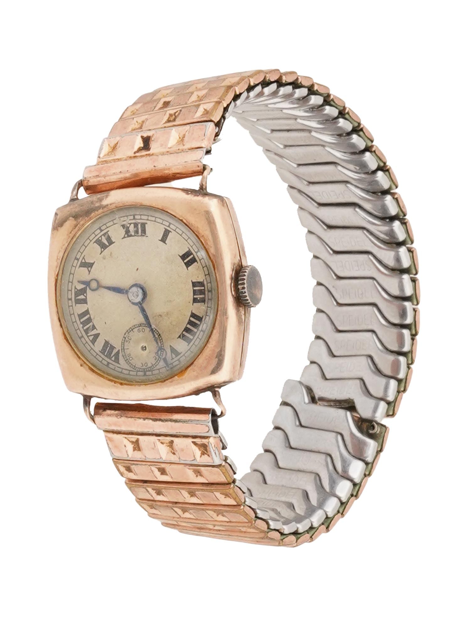 1930S ROLEX 15 JEWELS 9K GOLD MENS WRISTWATCH (1 of 12)