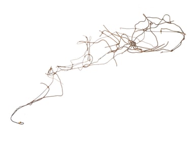 SONO OSATO CONTEMPORARY AMERICAN METAL WIRE SCULPTURE