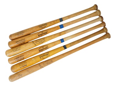 LOT OF 6 ADIRONDACK BASEBALL BATS