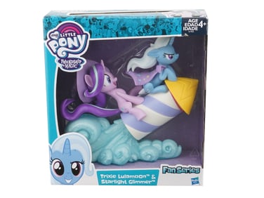 LITTLE PONY STARLIGHT GLIMMER TRIXIE LULAMOON TOY IOB