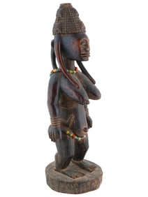 WEST AFRICAN MALI DOGON HAND CARVED WOOD FIGURE