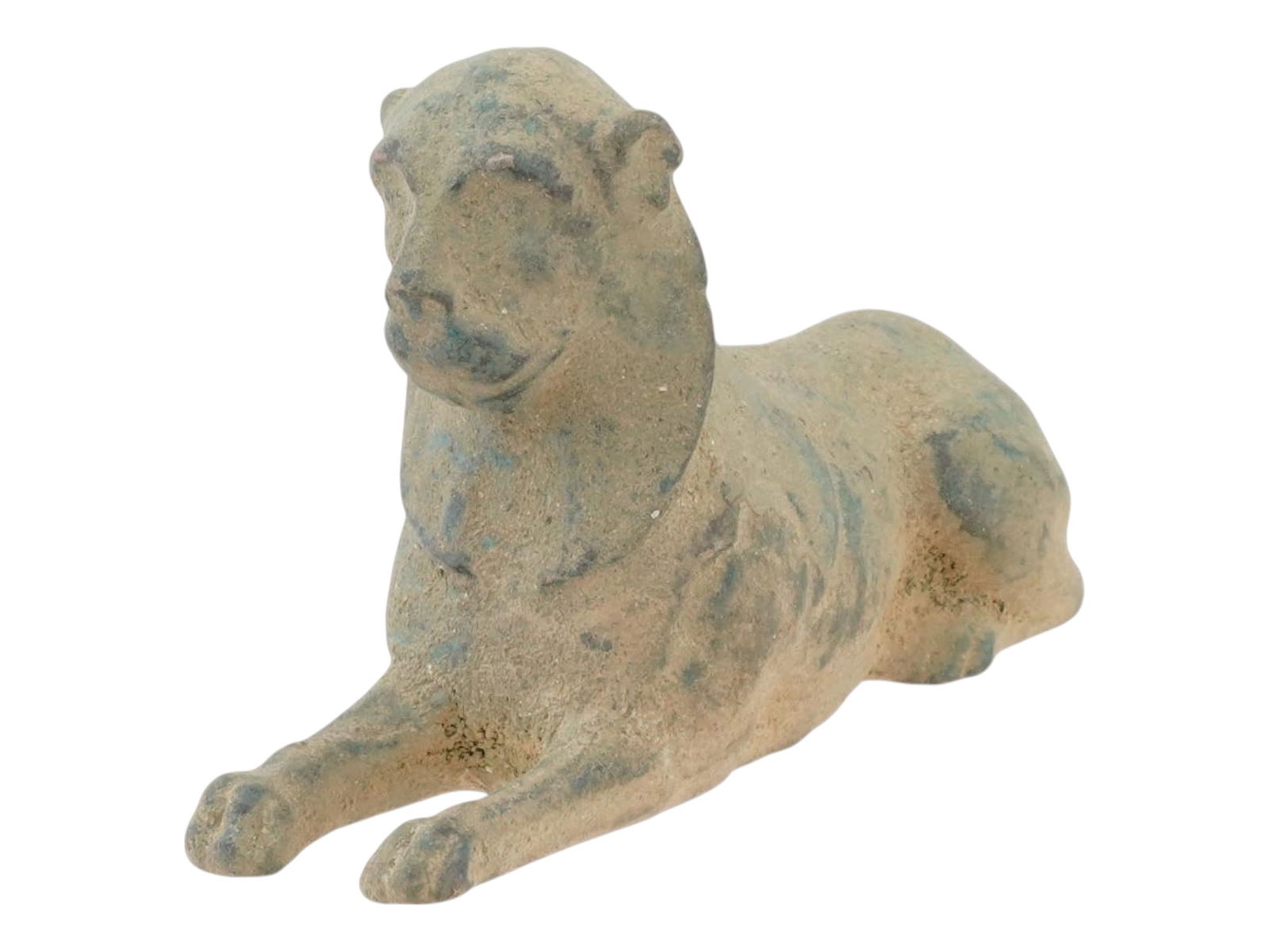 30 BC 324 AD ANCIENT EGYPTIAN ROMAN BRONZE LION FIGURE (1 of 7)