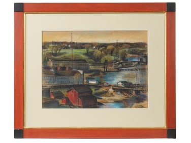 TOM DIETRICH AMERICAN LANDSCAPE PASTEL PAINTING