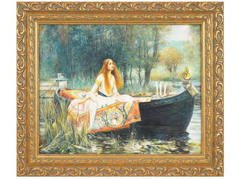 AFTER JOHN WILLIAN WATERHOUSE ENGLISH OIL PAINTING