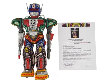 US MEXICAN SCULPTURE BY CHROMA RICK WOLFRYD W COA