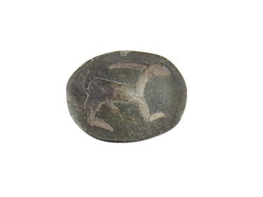 3000 BC ANCIENT ENGRAVED ANIMAL STONE SEAL PENDANT
