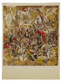 SERGEI POTAPOV RUSSIAN NONCONFORMIST COLOR ETCHING