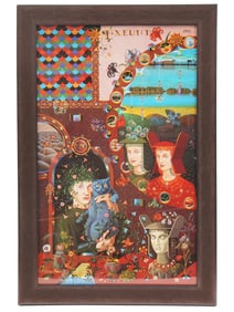 RUSSIAN SURREALIST GICLEE PRINT BY IGOR TULPANOV