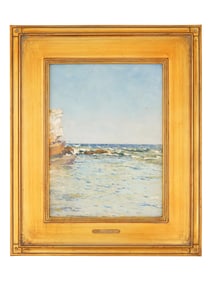 JOAQUIN SOROLLA ANTIQUE OIL ON BOARD PAINTING