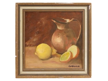 ATTR TO STANLEY COSGROVE CANADIAN OIL PAINTING