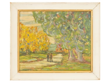 CANADIAN OIL PAINTING BY FREDERICK STANLEY HAINES