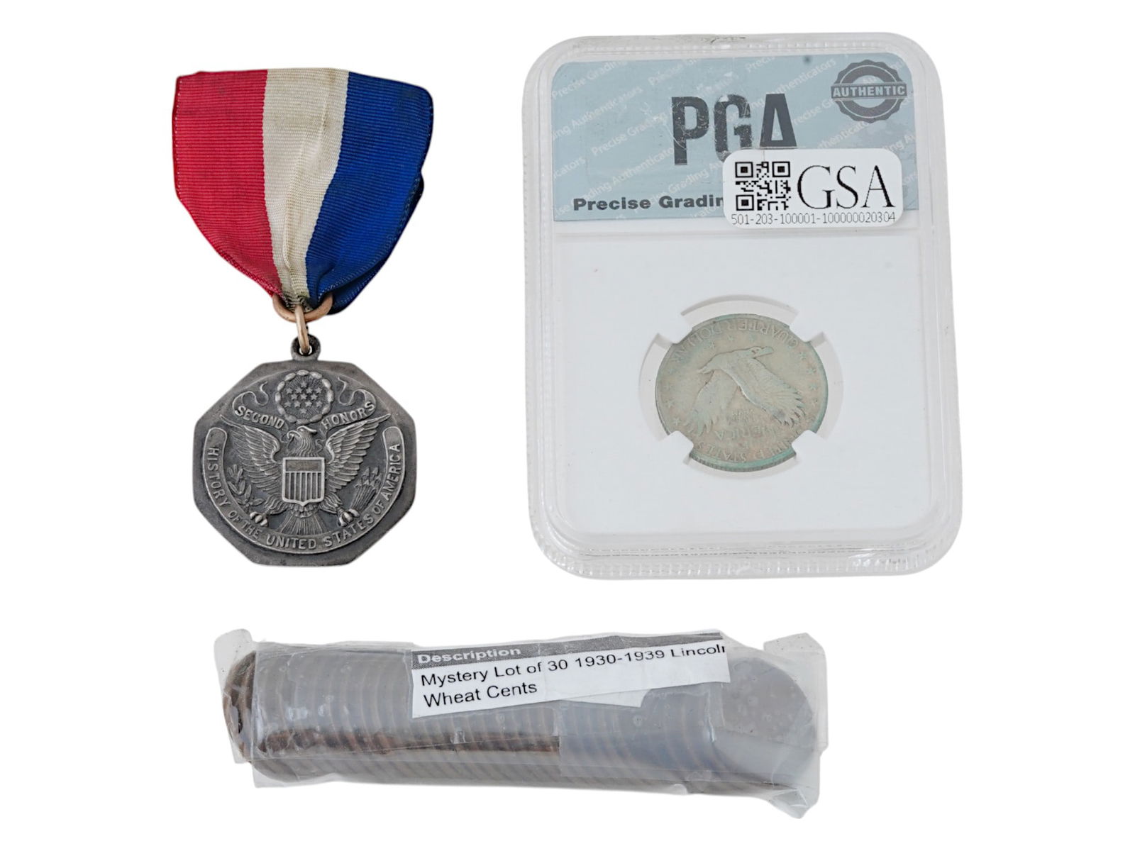 LINCOLN WHEAT CENTS AND STANDING LIBERTY QUARTER (1 of 2)