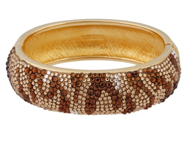 JUDITH LEIBER PAPARAZZI GLITZ UP SWAROVSKI BRACELET