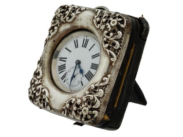 ANTIQUE ENGLISH H MATTHEWS TRAVEL POCKET WATCH
