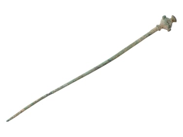 ANCIENT NEAR EASTERN LURISTAN BRONZE GARMENT PIN