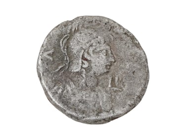 ANCIENT ROMAN SILVER BULLION COIN OF EMPEROR NERO