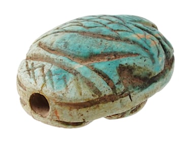 ANCIENT EGYPTIAN CARVED STONE BABOON AMULET HORUS EYE