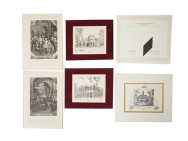 ASSORTED HISTORICAL PRINTS AND ENGRAVINGS