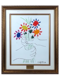 SPANISH LITHOPRINT W COA AFTER PABLO PICASSO