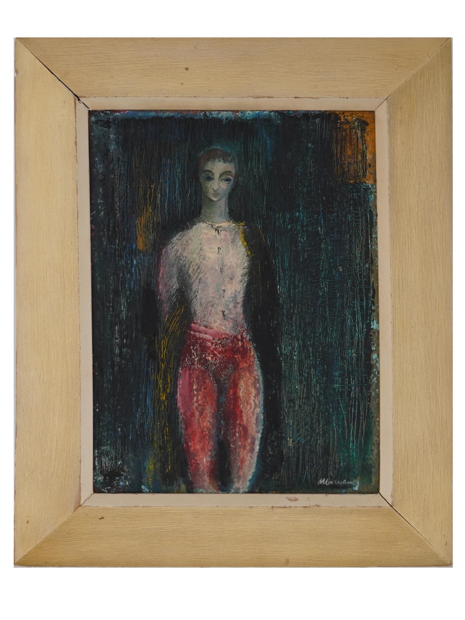 MARYAN S. MARYAN ATTR PAINTING OIL ON PANELBOARD (1 of 5)