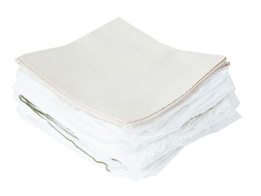 ANTIQUE ASSORTED MONOGRAMED NAPKINS AND HANKIES