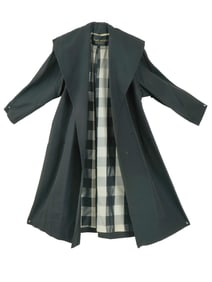 MID 20TH CEN AMERICAN ARNOLD CONSTABLE BLACK COAT