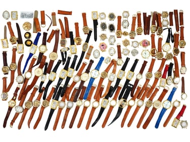 VINTAGE EASTMAN LUCIDA WRISTWATCHES AND WATCH PARTS