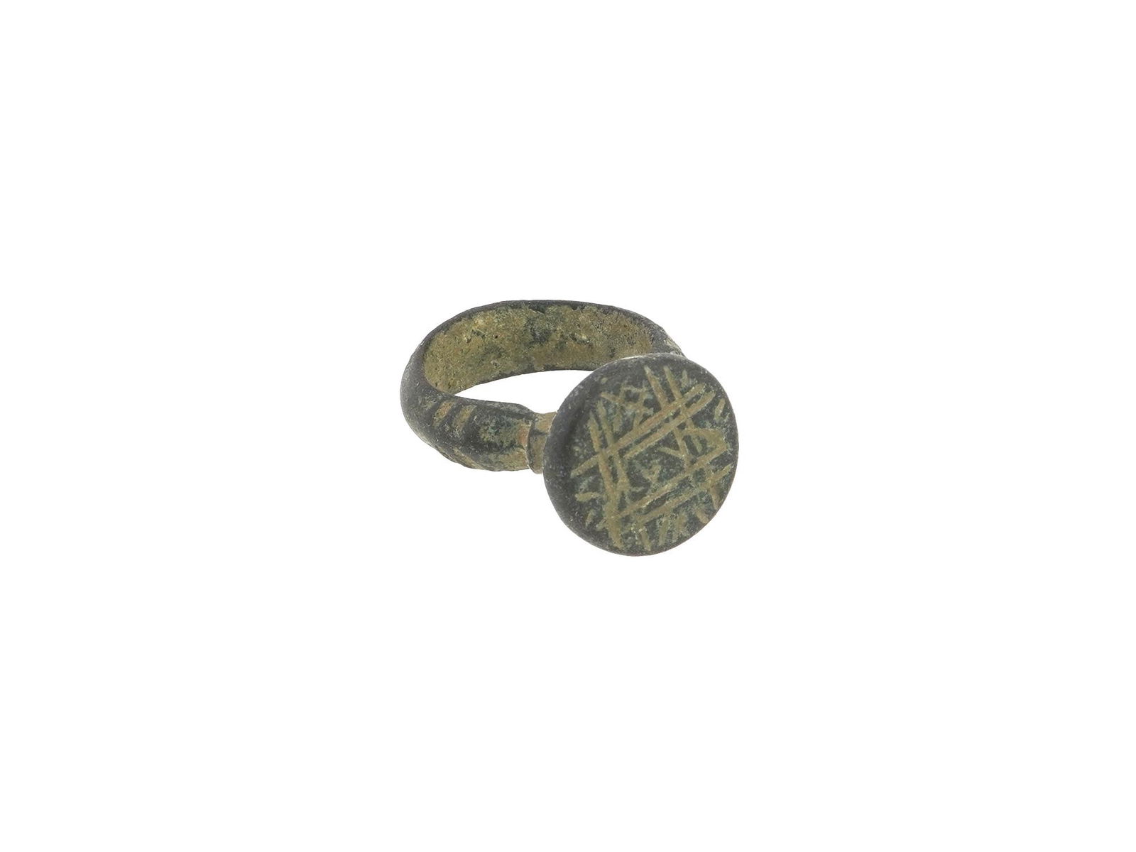 EARLY MEDIEVAL ERA EASTERN EUROPEAN BRONZE RING (1 of 4)