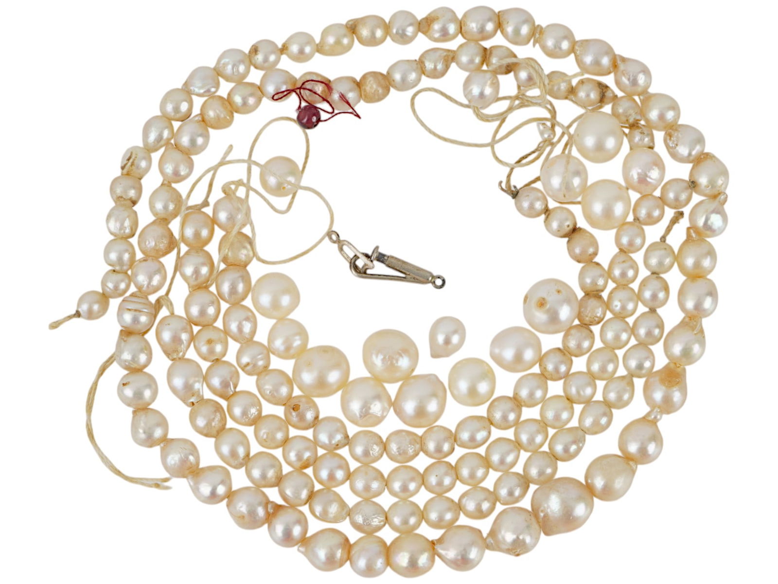 VINTAGE FRESHWATER PEARL BEADS (1 of 2)