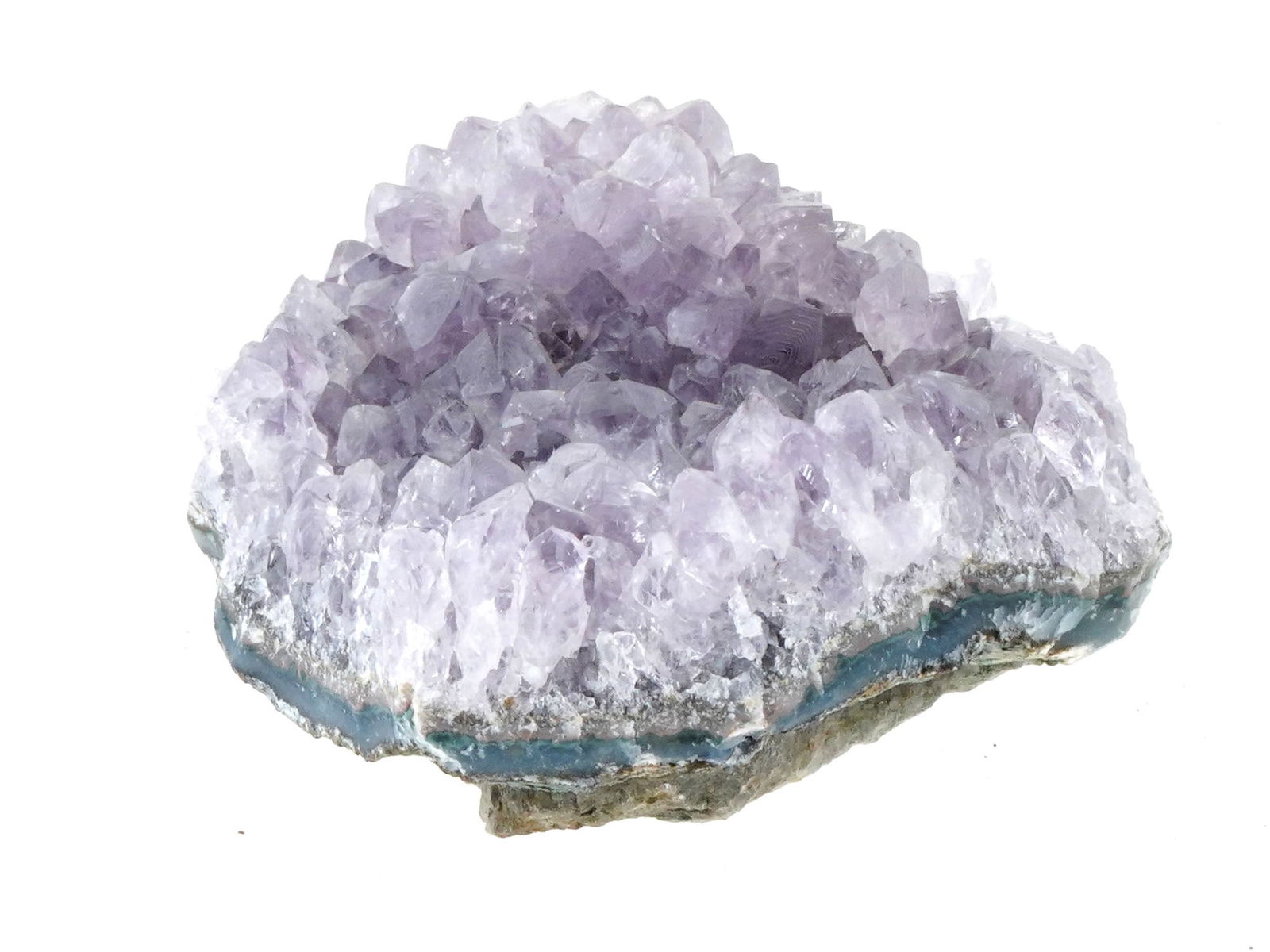 AMETHYST GEODE CRYSTAL QUARTZ CLUSTER SPECIMEN (1 of 5)