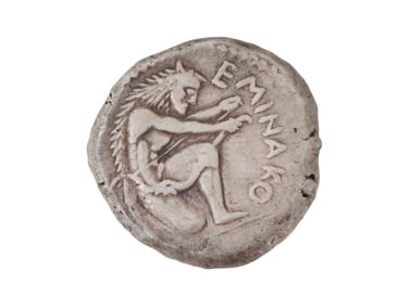 440 TO 437 BC GREEK OLBIA EMINACOS SILVER STATER