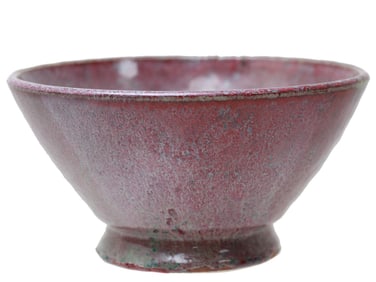 VINTAGE DUTCH HANDCRAFTED CERAMIC BOWL BY LEA HALPERN