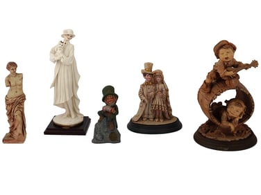 COMPOSITE ITALIAN GIUSEPPE ARMANI AND ASIAN FIGURINES