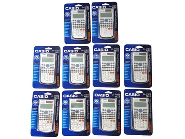 COLLECTION OF CASIO SCIENTIFIC CALCULATORS IOB