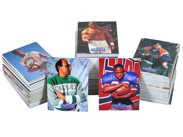 LARGE COLLECTION OF NFL PRO LINE TRADING CARDS