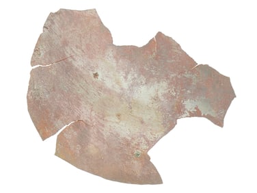 ANCIENT MANNER ABSTRACT FORM FRAGMENT OF METAL TOOL