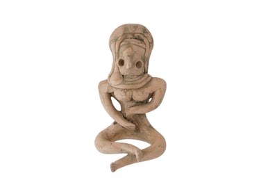 ANCIENT INDUS VALLEY CULTURE TERRACOTTA FEMALE IDOL