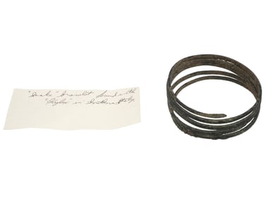 ANCIENT MULTI WIRED BRONZE SNAKE BRACELET